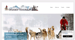 Desktop Screenshot of husky-tours.net