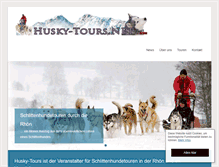 Tablet Screenshot of husky-tours.net